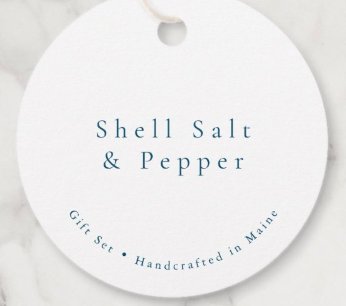 Shell Salt & Pepper gift set